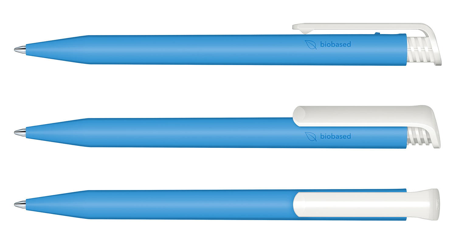 Senator Kugelschreiber Super Hit Bio Hellblau Matt