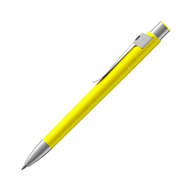 Burger Swiss Pen Kugelschreiber Alpha Basic 1201 Neongelb