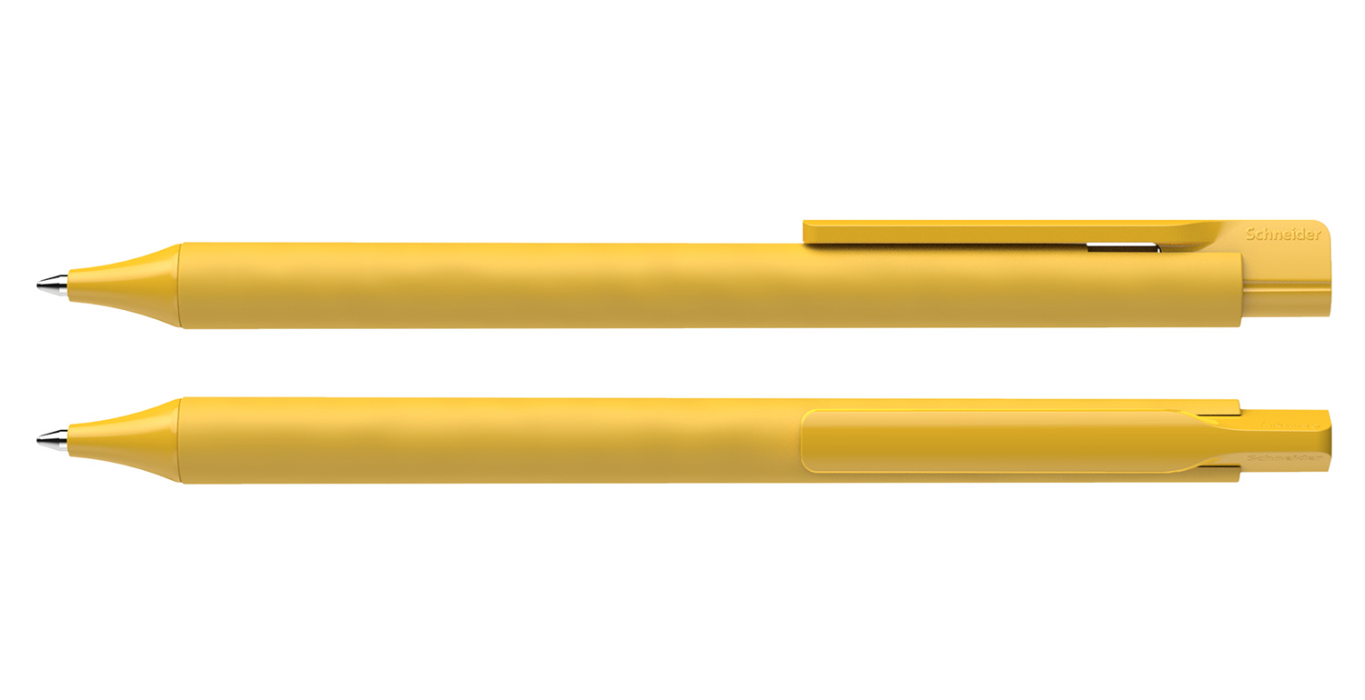Schneider Kugelschreiber Essential Gelb Soft-Touch