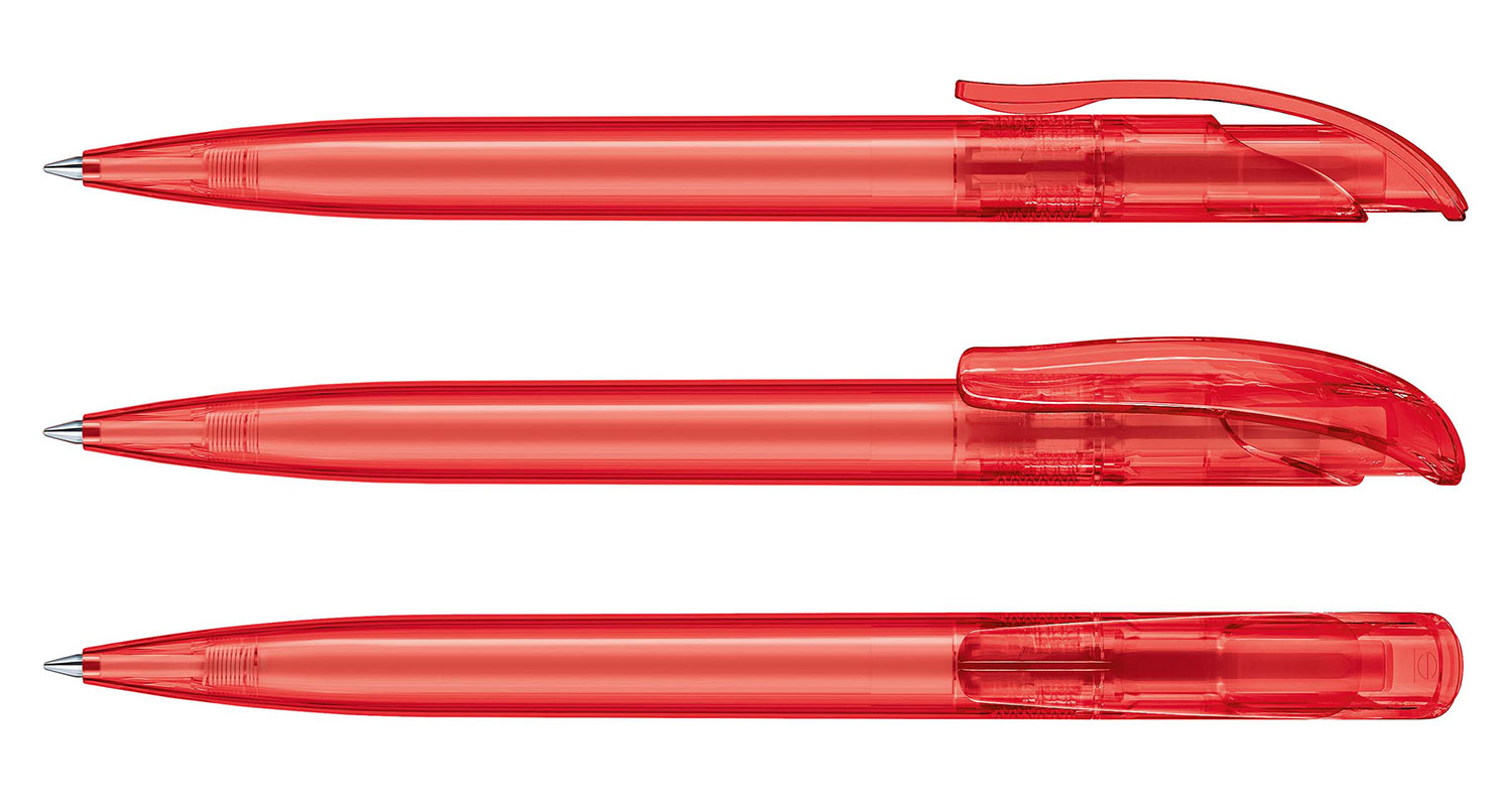 Senator Kugelschreiber Challenger Rot Clear