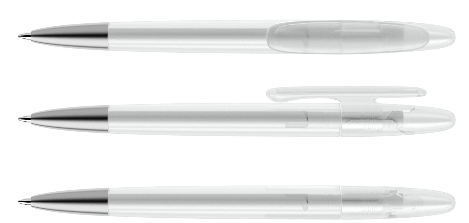 Prodir Kugelschreiber DS5 TFS F01 Clear Gefrostet