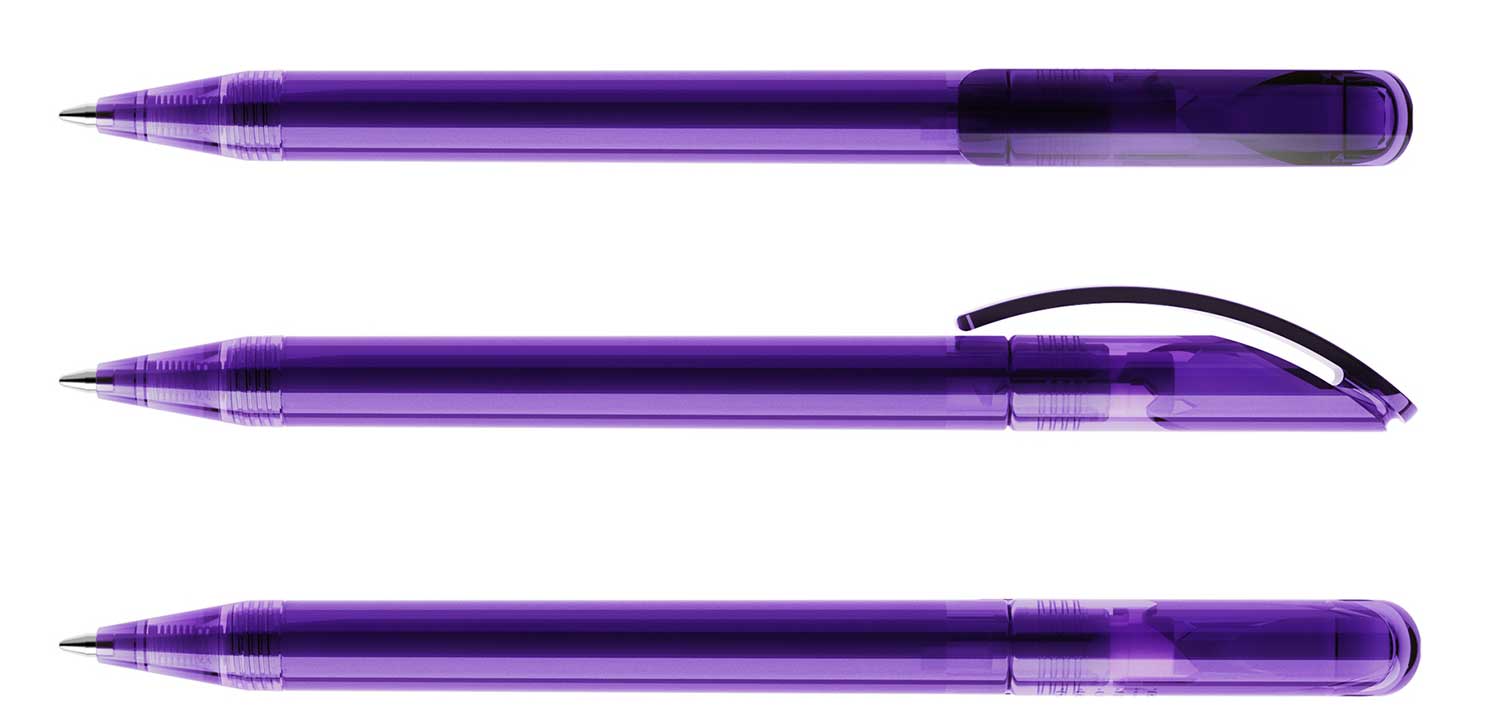 Prodir Kugelschreiber DS3 TTT T30 Violet Transparent