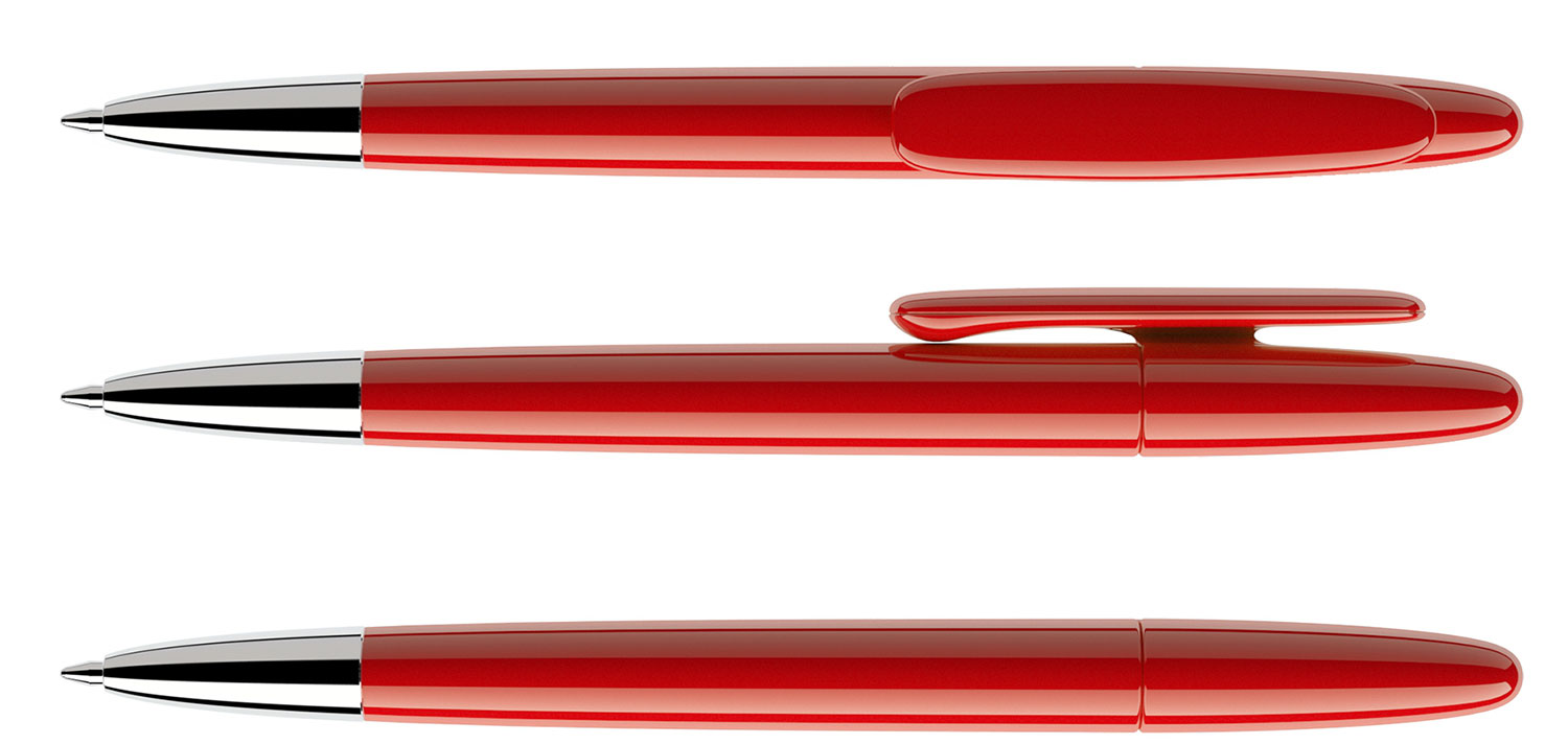 Prodir Kugelschreiber DS5 TPC P20 Rot Poliert