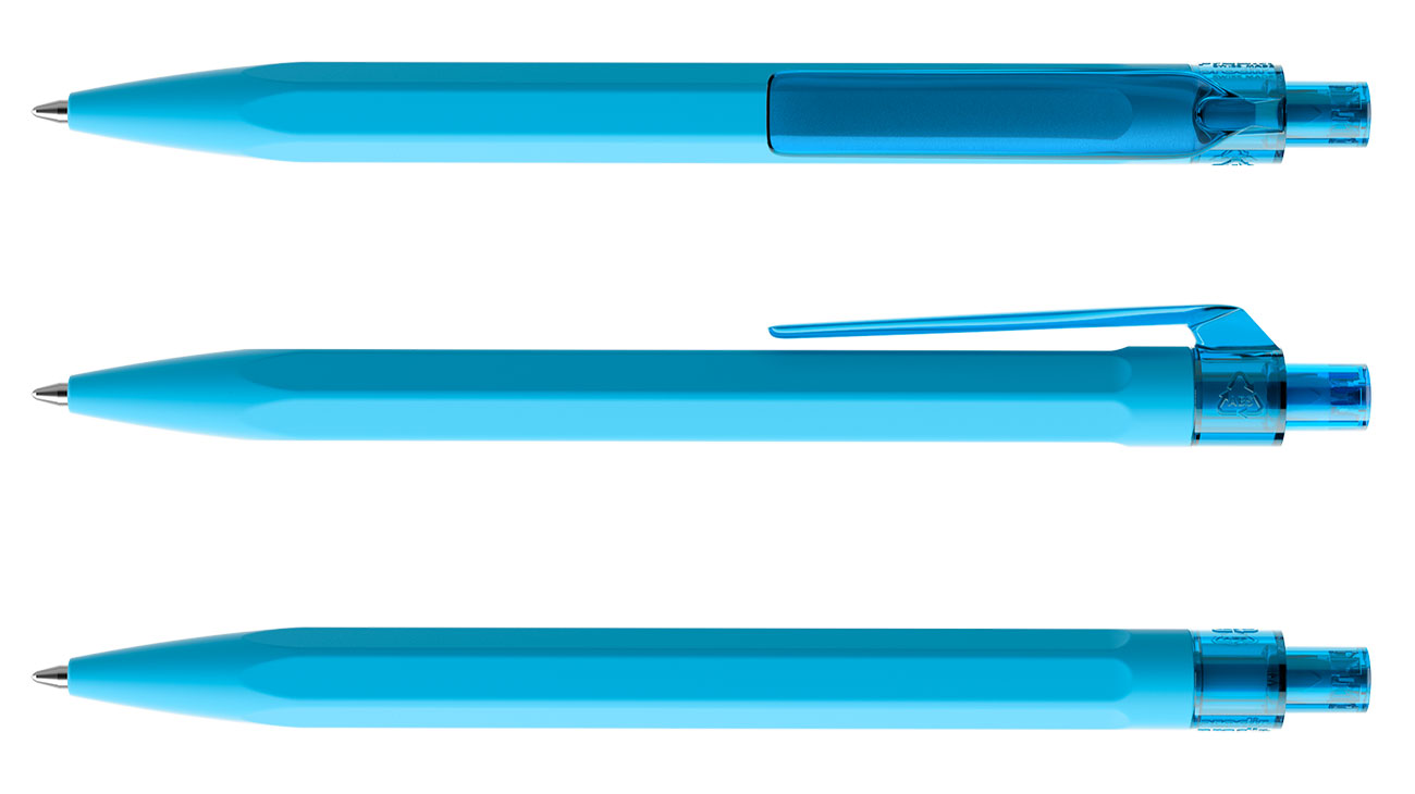 Prodir Kugelschreiber QS50 PRT R58 Hellblau Soft-Touch