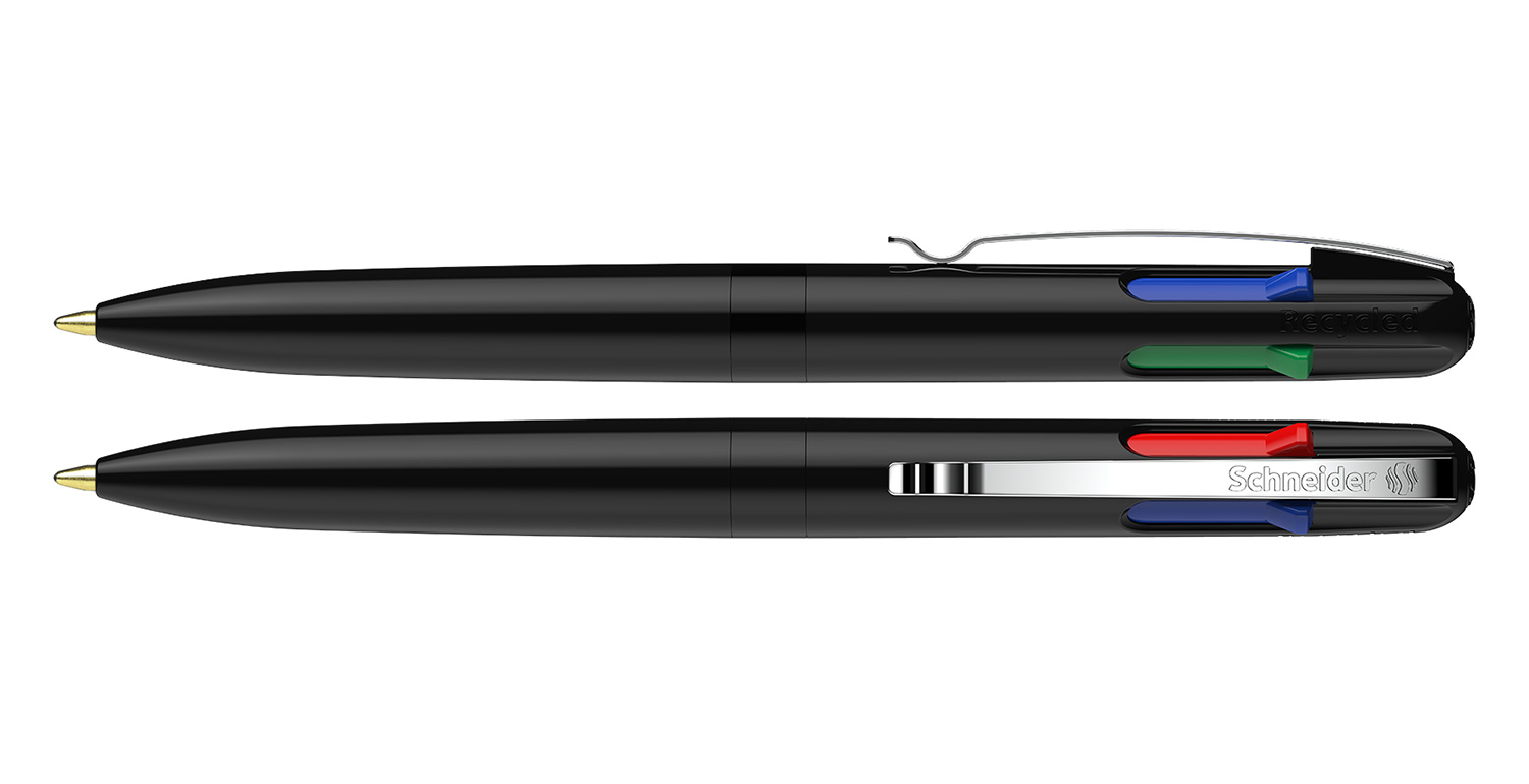Schneider Kugelschreiber Take 4 Promo Schwarz
