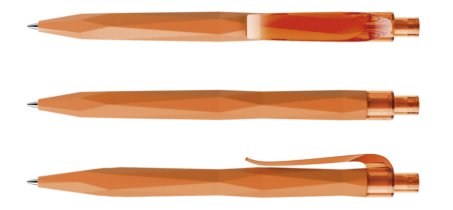 Prodir Kugelschreiber QS20 PRT R10 Orange Soft-Touch