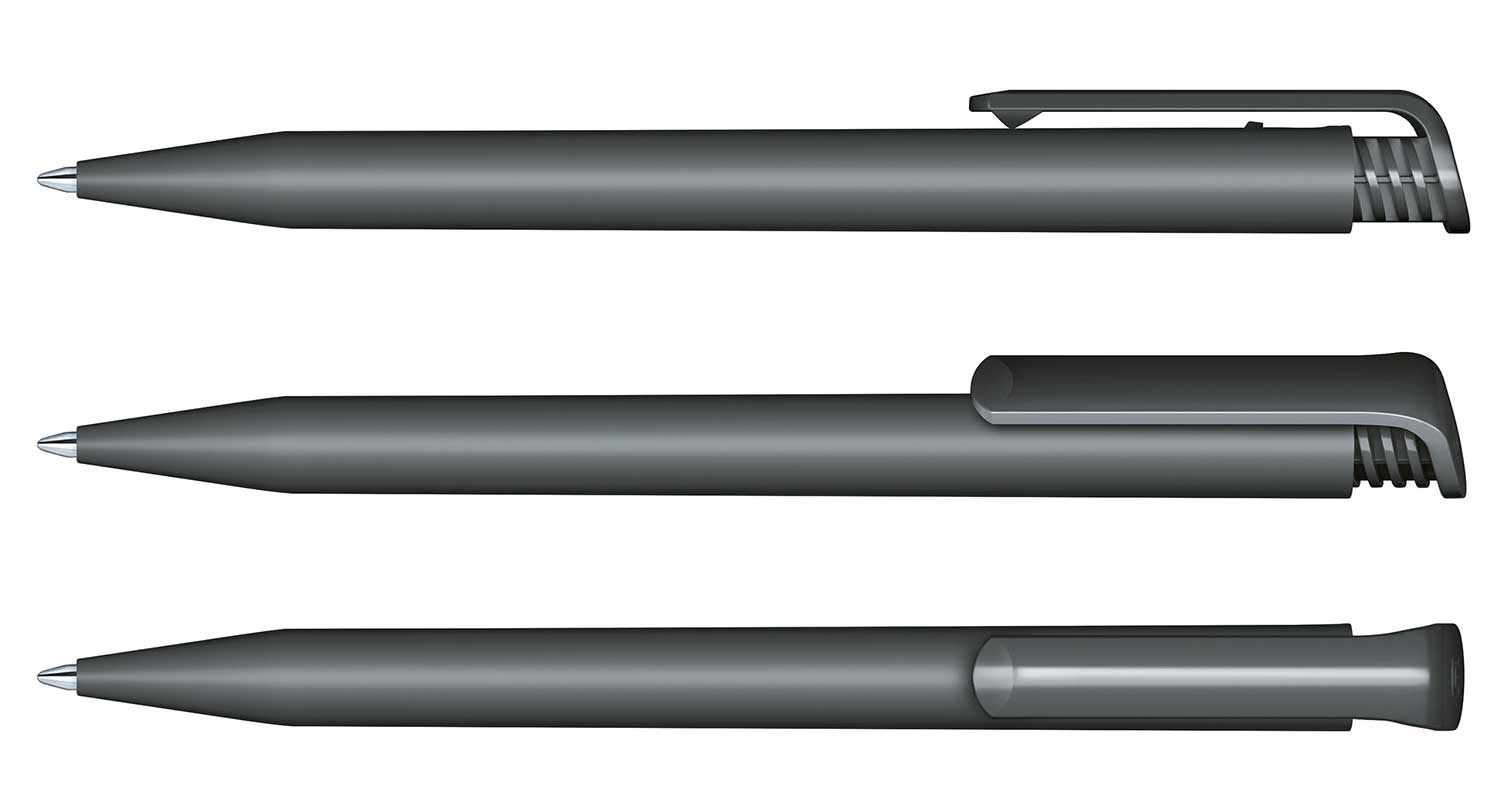 Senator Kugelschreiber Super Hit Dunkelgrau Matt