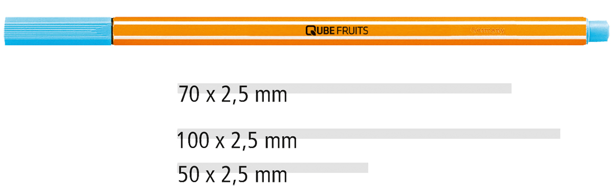 Heypen Fineliner STABILO point 88 Druckflächen