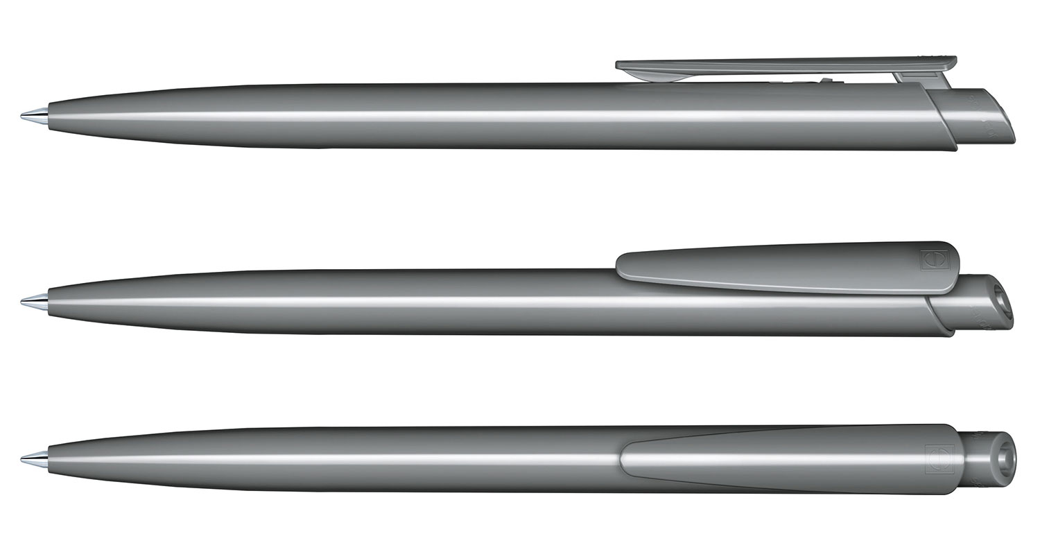 Senator Kugelschreiber Dart Grau Poliert