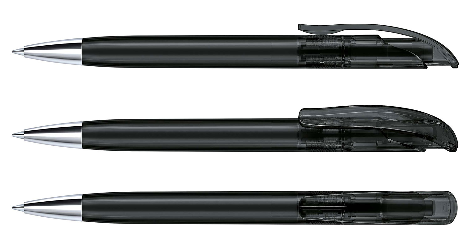 Senator Kugelschreiber Challenger MT Schwarz Clear