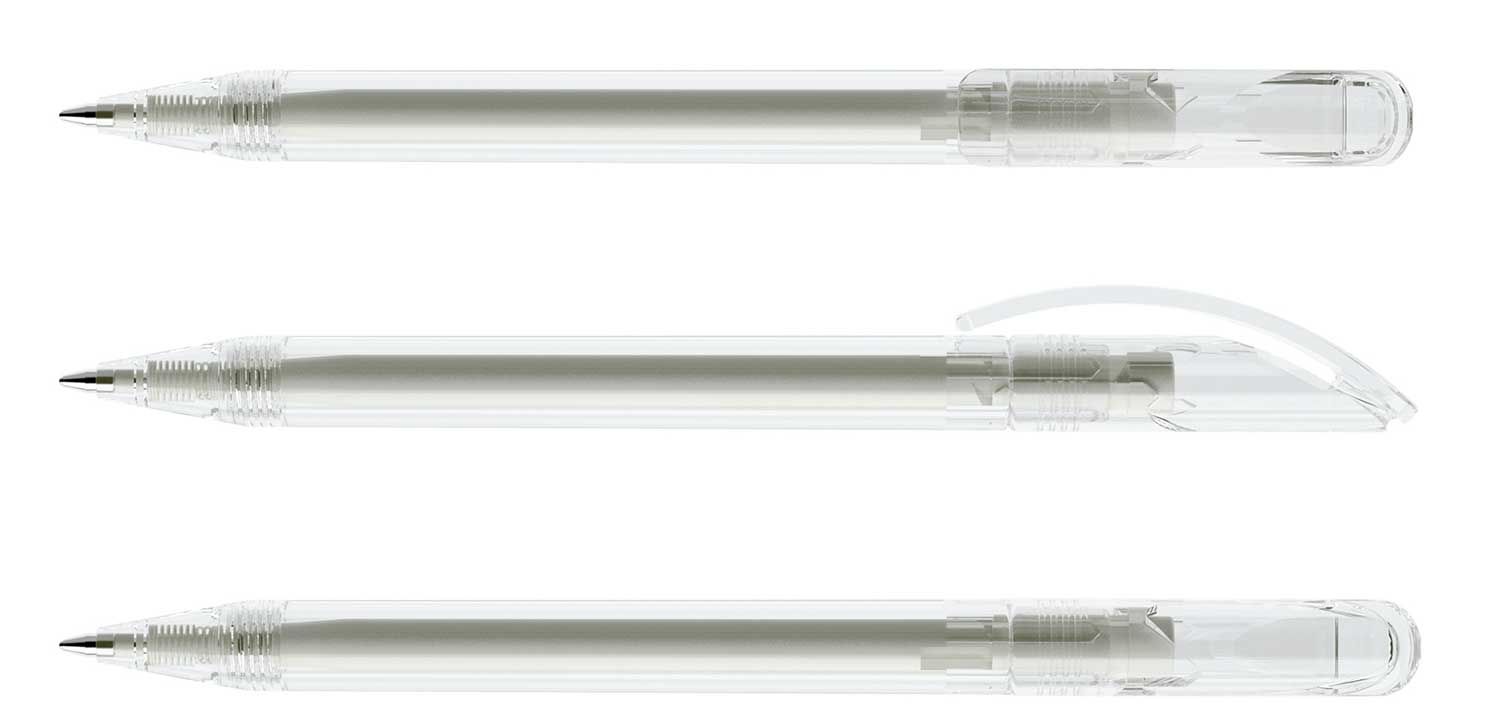 Prodir Kugelschreiber DS3 TTT T01 Clear Transparent