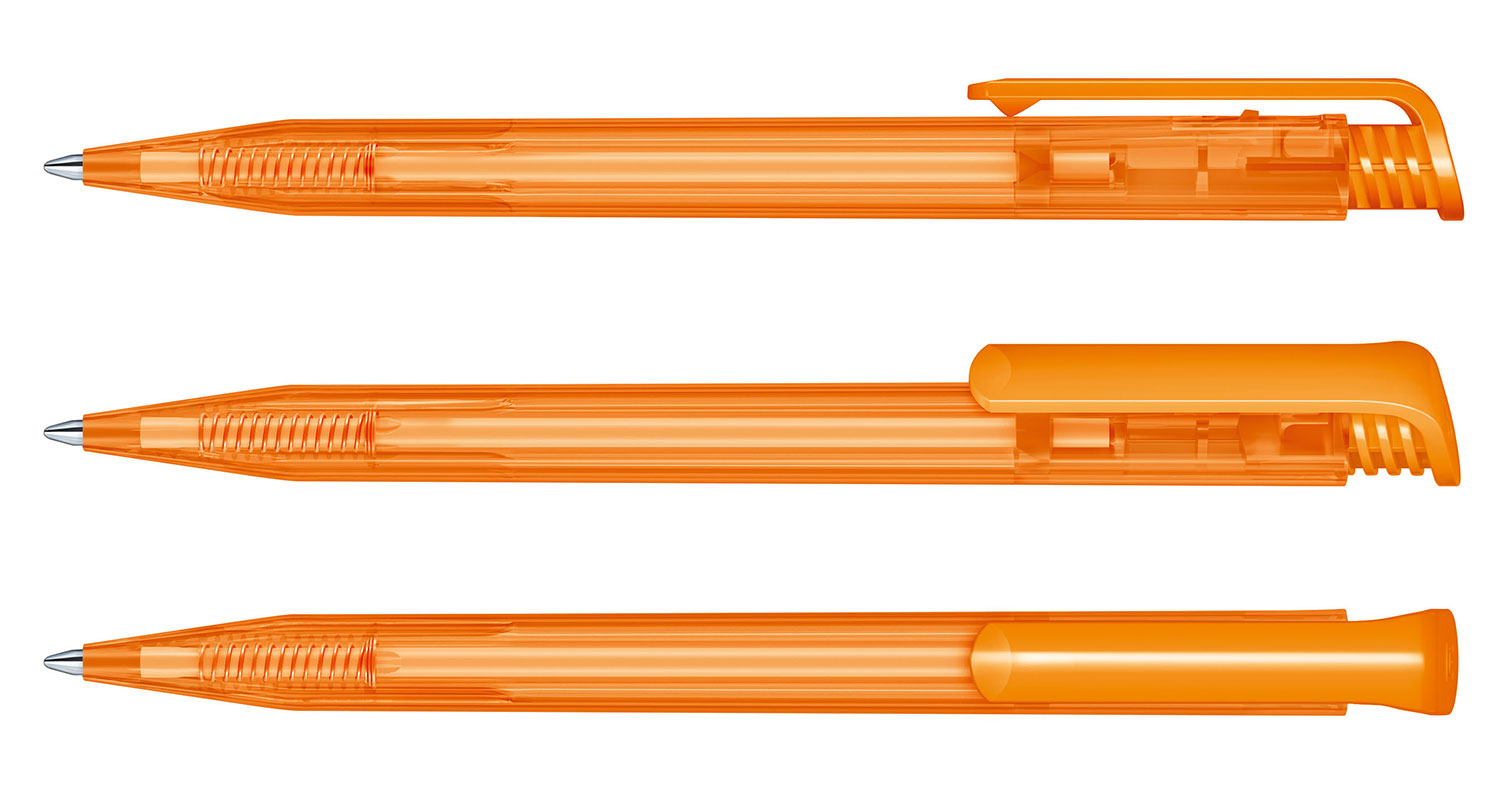 Senator Kugelschreiber Super Hit Orange Clear