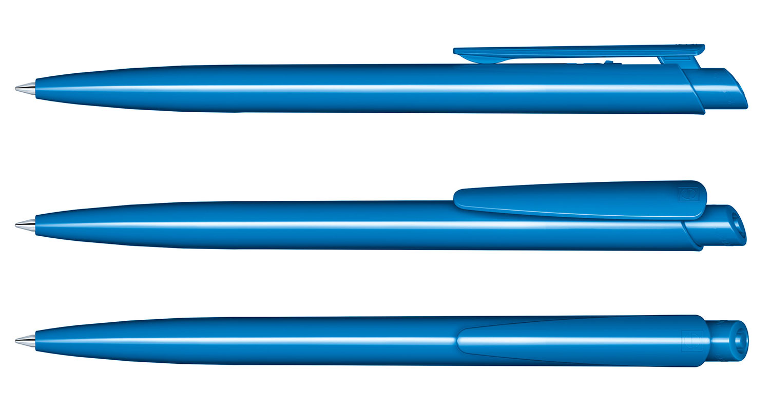 Senator Kugelschreiber Dart Blau Poliert