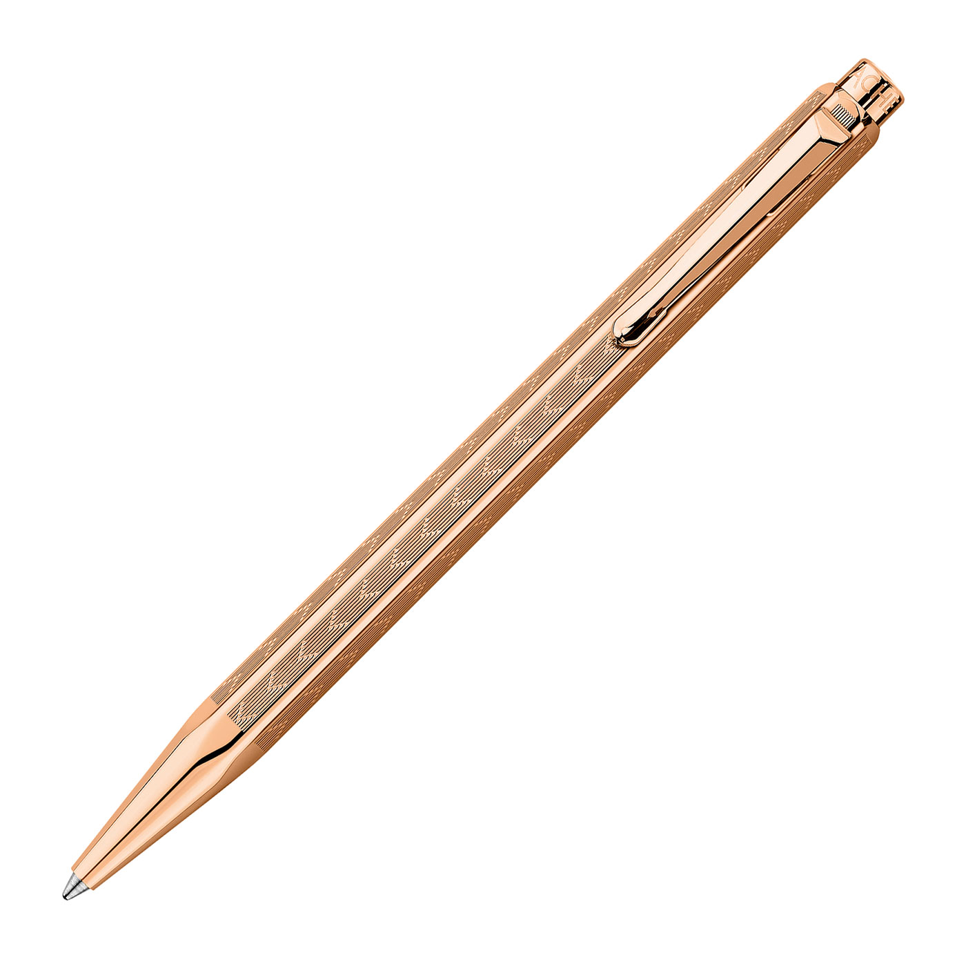 Caran d'Ache Kugelschreiber Ecridor Chevron Rosé-Gold
